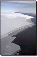 Antarctic ice shelf collapses